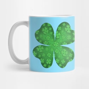 St Patrick's day four leaf clover Mug